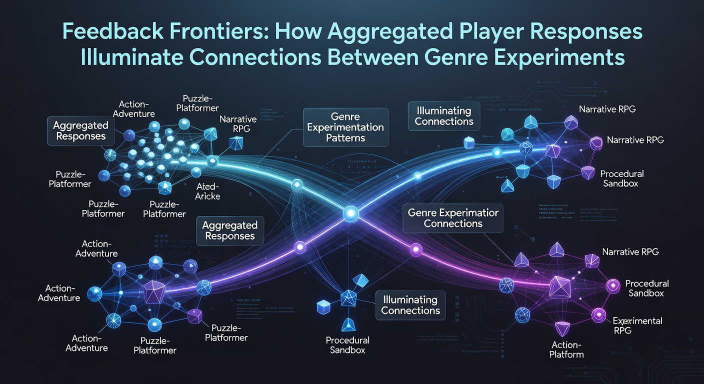 Console ecosystem dashboard illustrating connections between player genre trials and platform feature updates