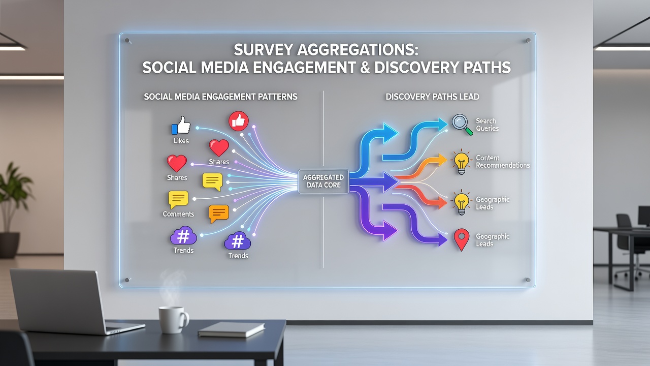 Infographic mapping social media discovery flows to indie game purchases on mobile, PC, and console ecosystems based on 2026 aggregated survey responses